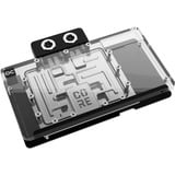 Alphacool Core RX 9070 XT Red Devil, Raffreddamento ad acqua trasparente/cromo