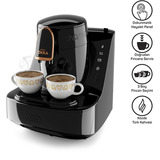Arzum OK0040-2600, Macchina moka Nero/rame