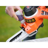 BLACK+DECKER GKC1000LB-XJ cesoia elettrica arancione /Nero, 10 cm, Nero, Arancione, Argento, 18 V, 3,1 kg