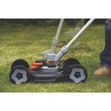 BLACK+DECKER STC1820CM-QW decespugliatore e tagliabordi Batteria Nero, Arancione, Argento arancione /Nero, 1,6 mm, 9 m, 7400 Giri/min, Nero, Arancione, Argento, Batteria, 18 V