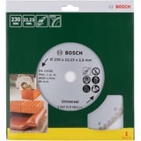 Bosch 2607019483 Disco per tagliare, Lama Disco per tagliare, Mattone, Cemento, Granito, Pietra naturale, 23 cm, Bosch, 2,22 cm, 2,6 mm