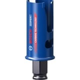 Bosch 2 608 900 457 sega per trapano 1 pz, Sega a tazza Singolo, Trapano, Mattone, Cartongesso, Piastrelle morbide in ceramica, Legno dolce, Blu, Rosso, 6 cm, 3,5 cm