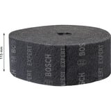 Bosch 2 608 901 231 fornitura per levigatura manuale Rotolo di carta vetrata Grana ultra fine 1 pz, Foglio abrasivo grigio, Rotolo di carta vetrata, Grana ultra fine, Tessuto felpato, Lavoro di finitura, Sverniciatura, Metallo, Legno, Grigio
