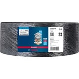 Bosch 2 608 901 231 fornitura per levigatura manuale Rotolo di carta vetrata Grana ultra fine 1 pz, Foglio abrasivo grigio, Rotolo di carta vetrata, Grana ultra fine, Tessuto felpato, Lavoro di finitura, Sverniciatura, Metallo, Legno, Grigio