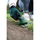 Bosch Isio Doppia lama 500 g, Forbici per erba verde/Nero, 12 cm, Doppia lama, 2,5 m/s², 1,5 m/s², Batteria, 3,6 V
