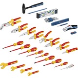 Bosch Valigetta elettricista VDE, 37 pezzi, Set di strumenti rosso/Giallo
