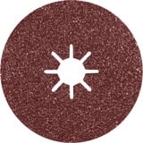 Bosch X-LOCK Expert R781 disco abrasivo in fibra ceramica Prisma, Ø 180mm, K36, Mola abrasiva 