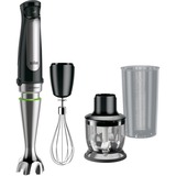 Braun MQ 7025X 0,6 L Frullatore ad immersione 1000 W Nero, Acciaio inossidabile, Frullatore a immersione Nero/in acciaio inox, Frullatore ad immersione, 0,6 L, 1,2 m, 1000 W, Nero, Acciaio inossidabile