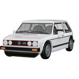 COBI Volkswagen Golf GTI (1976-1983), Giochi di costruzione bianco