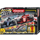 Carrera Speed Grip pista giocattolo Plastica, Ippodromo Ragazzo, 6 anno/i, Veicolo incluso, Plastica, Nero, Rosso
