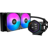 Cooler Master MasterLiquid Core Digital Nex 240 ARGB, Raffreddamento ad acqua Nero