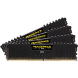 Corsair Vengeance LPX CMK64GX4M4E3200C16 memoria 64 GB 4 x 16 GB DDR4 3200 MHz Nero, 64 GB, 4 x 16 GB, DDR4, 3200 MHz, 288-pin DIMM