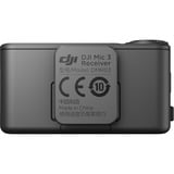DJI Mic 3 ricevitore DMR03, Microfono Nero