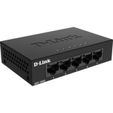 D-Link DGS-105GL/E switch di rete Non gestito Gigabit Ethernet (10/100/1000) Nero Non gestito, Gigabit Ethernet (10/100/1000)