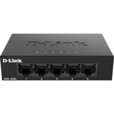 D-Link DGS-105GL/E switch di rete Non gestito Gigabit Ethernet (10/100/1000) Nero Non gestito, Gigabit Ethernet (10/100/1000)