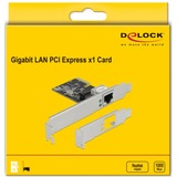 DeLOCK 89189 scheda di rete e adattatore Interno Ethernet 1000 Mbit/s Interno, Cablato, PCI Express, Ethernet, 1000 Mbit/s