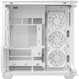 DeepCool CG590U 5F WH, Chassis Tower bianco