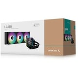 DeepCool LD360 360 mm, Raffreddamento ad acqua Nero
