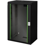 Digitus Alloggiamento a parete serie Unique - 600x450 mm (LxP), IT armadio Nero, Da parete, 100 kg, Nero