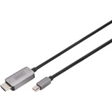 Digitus Cavo adattatore mini DisplayPort > HDMI 8K Nero