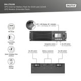Digitus Pacco batterie esterno per modelli UPS da 6kVA e 10kVA Nero