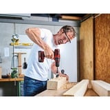 EINHELL Avvitatore a batteria Power X-Change TC-CD 18/35 Li, 18Volt, Trapano avvitatore rosso/Nero