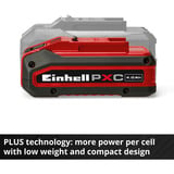 EINHELL Batteria Power-X-Change TWIN-PACK 18Volt 4,0Ah rosso/Nero
