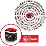 EINHELL Power X-Change TE-COL 18/27 Li-Solo, Scatola cool Nero/Rosso