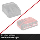 EINHELL Power X-Change TE-COL 18/27 Li-Solo, Scatola cool Nero/Rosso