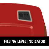 EINHELL Tosaerba professionale a batteria RASARRO 36/40, 36Volt (2x18V), Rasaerba rosso/Nero