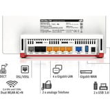 FRITZ! 20002735, Router bianco/Rosso