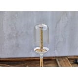 GARDENA ClickUp! mangiatoia per uccello Trasparente, Bianco Acrilico, Contenitore Trasparente, Bianco, Acrilico, 152 mm, 152 mm, 350 mm