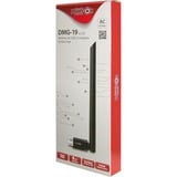 Inter-Tech DMG-19 WLAN 650 Mbit/s Wireless, USB, WLAN, 650 Mbit/s, Nero