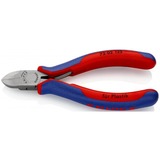 KNIPEX Tronchese 72 02 125, per plastica, Pinze di taglio rosso/Blu