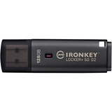 Kingston IronKey Locker+ 50 G2 128 GB, Chiavetta USB antracite
