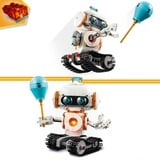 LEGO Creator 3 in 1 31164 Robot Spaziale Giocattolo - Si Trasforma in Cane o in Razzo - Set di Costruzioni per Bambini 8+, Giochi di costruzione Set da costruzione, 8 anno/i, Plastica, 281 pz, 388 g