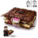 LEGO Harry Potter 76449 Il Libro Mostro dei Mostri Azzannante, Gioco Interattivo con Pull-Back e Bocca Apribile per Bambini 9+, Giochi di costruzione Gioco Interattivo con Pull-Back e Bocca Apribile per Bambini 9+, Set da costruzione, 9 anno/i, Plastica, 518 pz, 746 g
