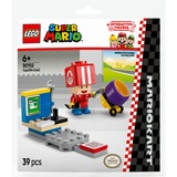 LEGO Super Mario Mario Kart™: Toad (pit stop), Giochi di costruzione Set da costruzione, 6 anno/i, Plastica, 39 pz, 43 g