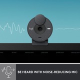 Logitech Brio 300, Webcam Nero
