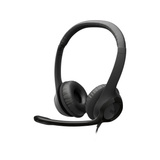 Logitech LGT-H390 Cuffie e auricolari, Headset Nero, Cablato, Ufficio, 20 - 20000 Hz, 197 g, Auricolare, Nero, Vendita al dettaglio