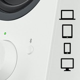 Logitech Z207 Bianco Con cavo e senza cavo 5 W bianco, 2.0 canali, Con cavo e senza cavo, 5 W, Bianco