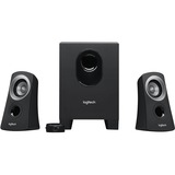 Logitech Z313 25 W Nero 2.1 canali, Altoparlante PC Nero/Argento, 2.1 canali, 25 W, PC, Nero, 50 W, Cablato, Vendita al dettaglio