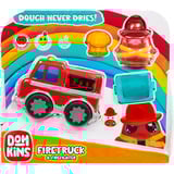 MGA Entertainment DohKins Firetruck & Firefighter Set da gioco in argilla da modellare 192 g Multicolore, Impastare Set da gioco in argilla da modellare, Multicolore, Bambino, Bambino/Bambina, 3 anno/i, 99 anno/i