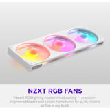 NZXT F360 RGB, Ventola bianco