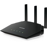 Netgear Nighthawk 4-Stream AX1800 WiFi 6 Router (RAX10) router wireless Gigabit Ethernet Dual-band (2.4 GHz/5 GHz) Nero Nero, Wi-Fi 6 (802.11ax), Dual-band (2.4 GHz/5 GHz), Collegamento ethernet LAN, Nero, Router da tavolo