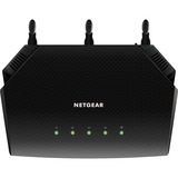 Netgear Nighthawk 4-Stream AX1800 WiFi 6 Router (RAX10) router wireless Gigabit Ethernet Dual-band (2.4 GHz/5 GHz) Nero Nero, Wi-Fi 6 (802.11ax), Dual-band (2.4 GHz/5 GHz), Collegamento ethernet LAN, Nero, Router da tavolo