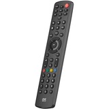 One for all Contour 8 telecomando Cavo, DTT, DVD/Blu-ray, Console da gioco, Sistema Home cinema, IPTV, SAT, TNT, TV, VCR Pulsanti Nero, Cavo, DTT, DVD/Blu-ray, Console da gioco, Sistema Home cinema, IPTV, SAT, TNT, TV, VCR, Pulsanti, Nero