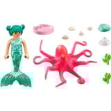 PLAYMOBIL Princess Magic Sirena con polpo che cambia colore, Giochi di costruzione 