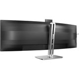 Philips Serie 5000 49B2U5900CH/00 Monitor PC 124 cm (48.8") 5120 x 1440 Pixel Dual QHD LCD Nero, Monitor LED Nero/Argento, 124 cm (48.8"), 5120 x 1440 Pixel, Dual QHD, LCD, 4 ms, Nero