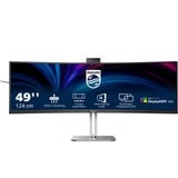 Philips Serie 5000 49B2U5900CH/00 Monitor PC 124 cm (48.8") 5120 x 1440 Pixel Dual QHD LCD Nero, Monitor LED Nero/Argento, 124 cm (48.8"), 5120 x 1440 Pixel, Dual QHD, LCD, 4 ms, Nero